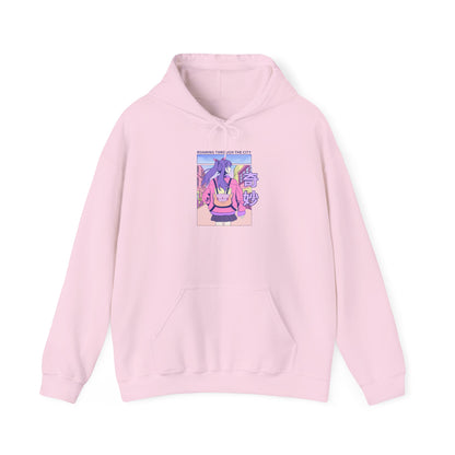 Anime Bunny Hoodie — Pastel Vaporwave Eeyore-Inspired Graphic