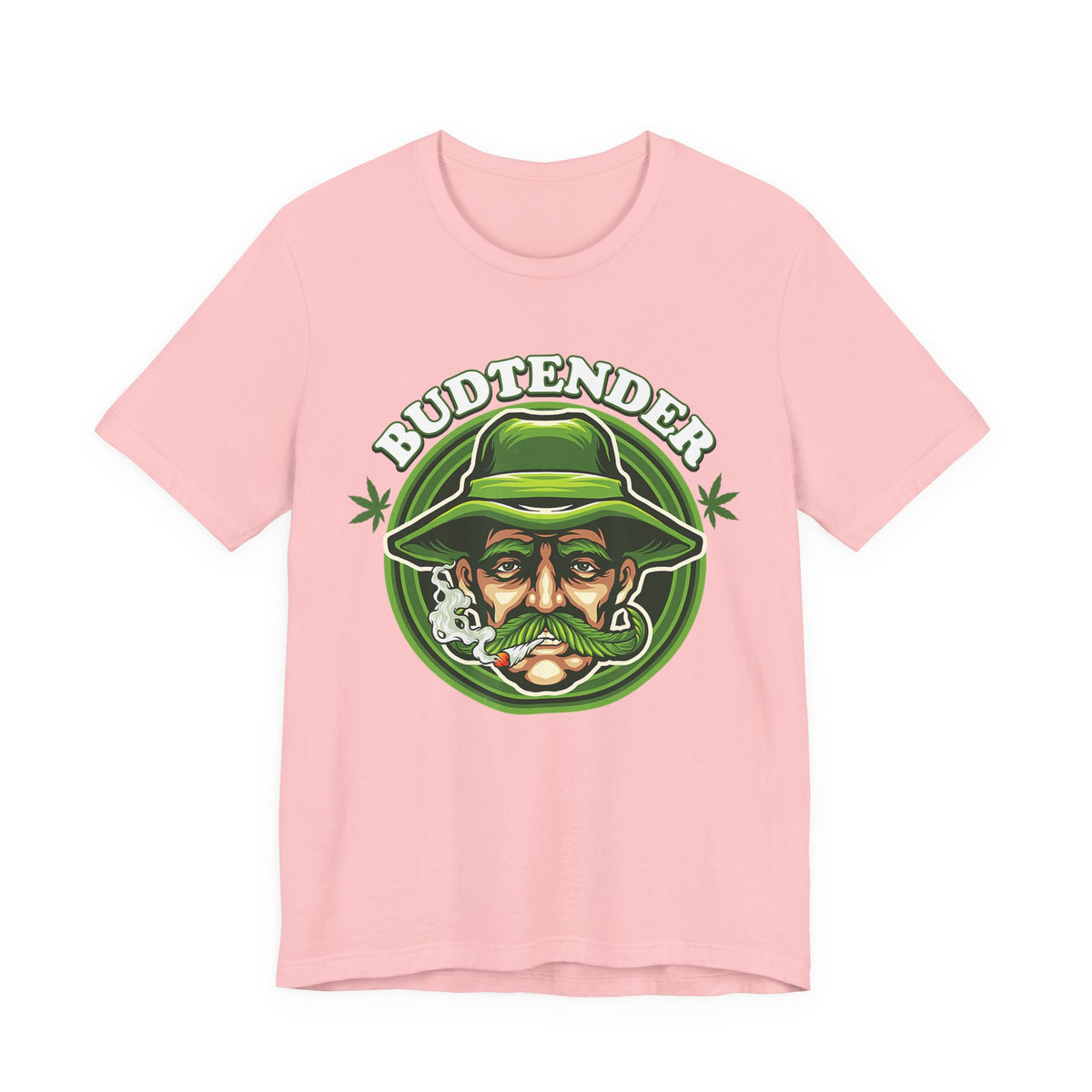 Budtender Graphic Tee – Retro Smoking Stoner Design