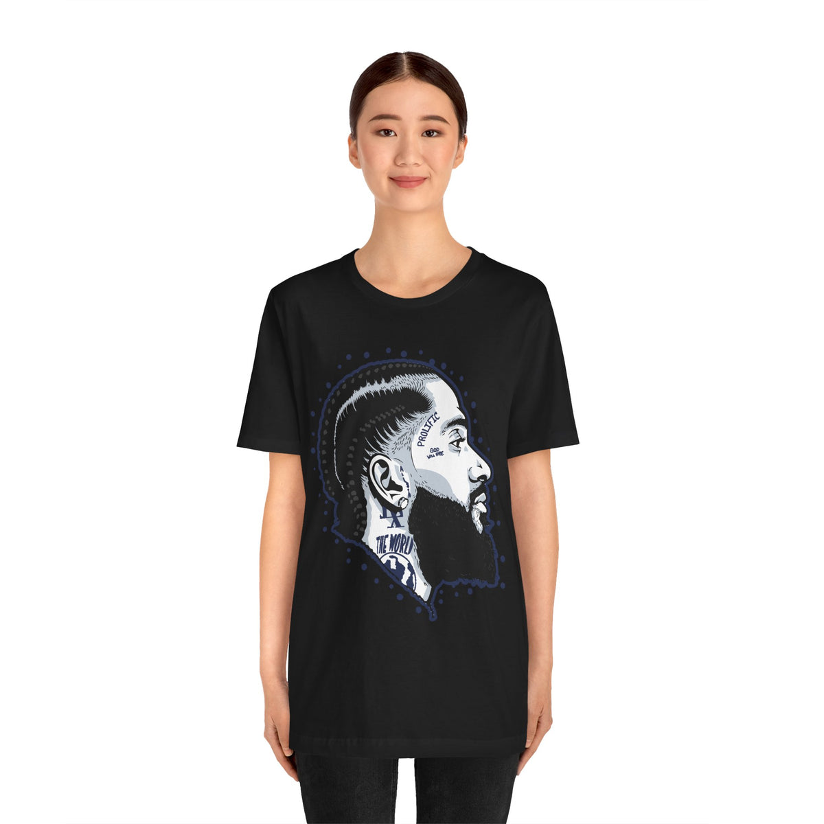 NIP HUSSLE PROLIFIC HIP HOP ARTIST GRAPHIC T SHIRT