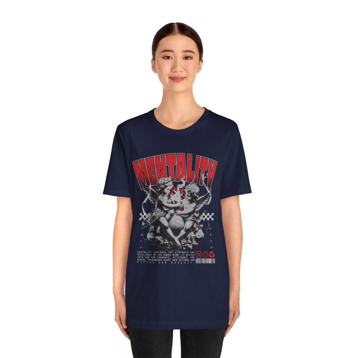 Mentality Graphic Tee — Vintage Cherub Skate Art Shirt