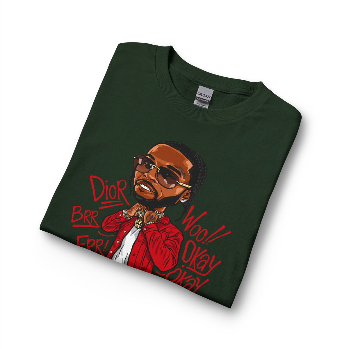 Hip Hop Artist Long Sleeve Tee — Urban Music Graphic Shirt