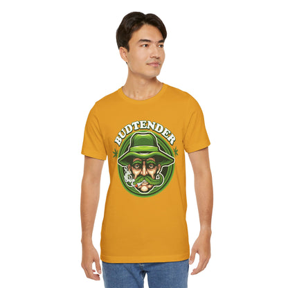 Budtender Graphic Tee – Retro Smoking Stoner Design