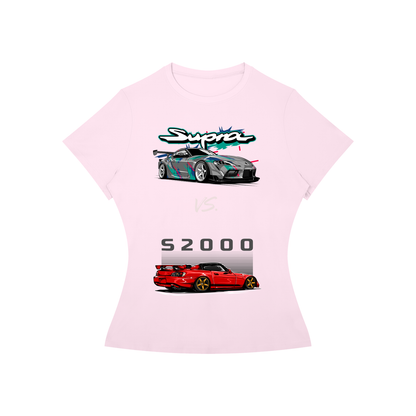 Supra vs S2000 Women’s Slim-Fit Graphic Tee