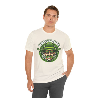 Budtender Graphic Tee – Retro Smoking Stoner Design