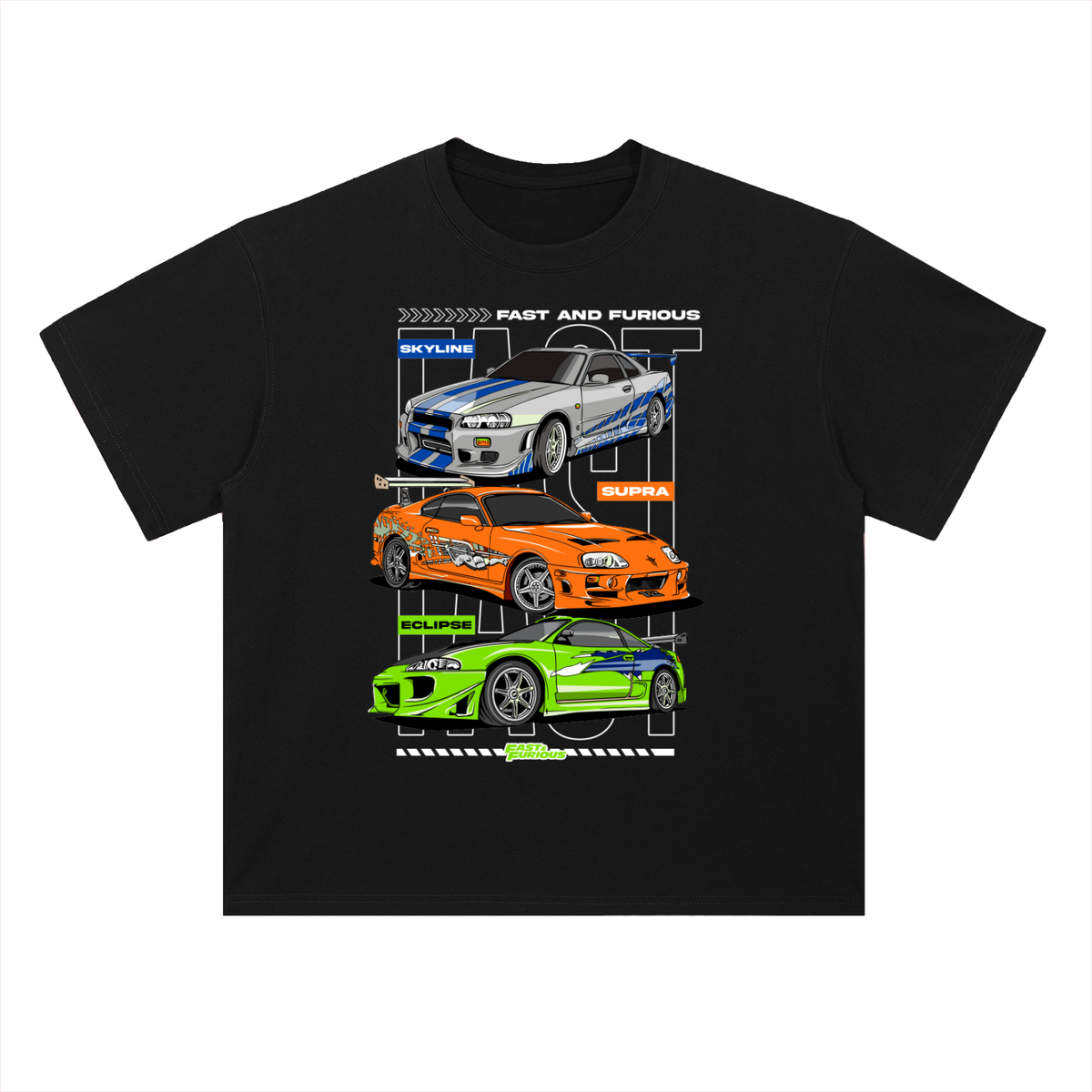 F&F Imports Cotton Graphic Tee