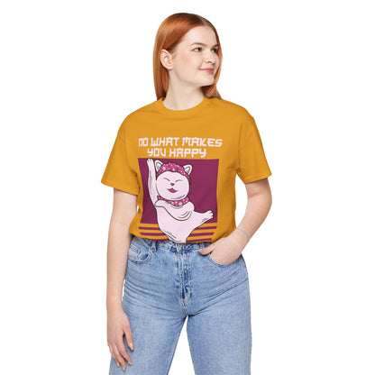 Do What Makes You Happy Cat Tee