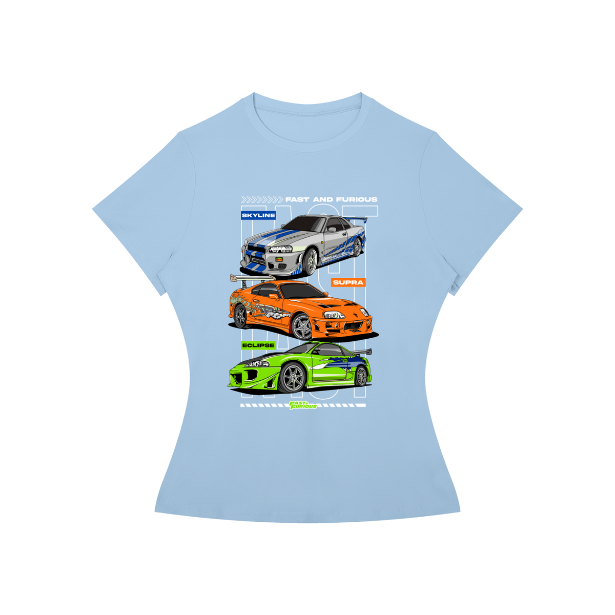 F&F Imports Models Women’s Slim-Fit Tee