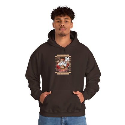 Hoodie — 'Mommy's Little Monster' Cute Kawaii Cat Horror Graphic Hoodie
