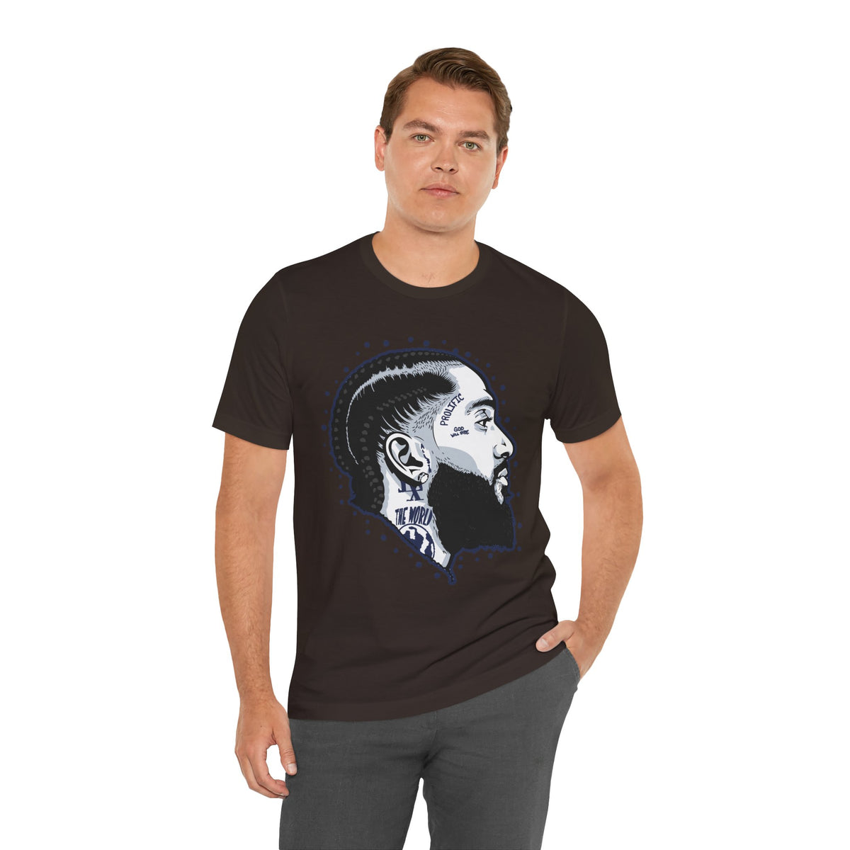 NIP HUSSLE PROLIFIC HIP HOP ARTIST GRAPHIC T SHIRT