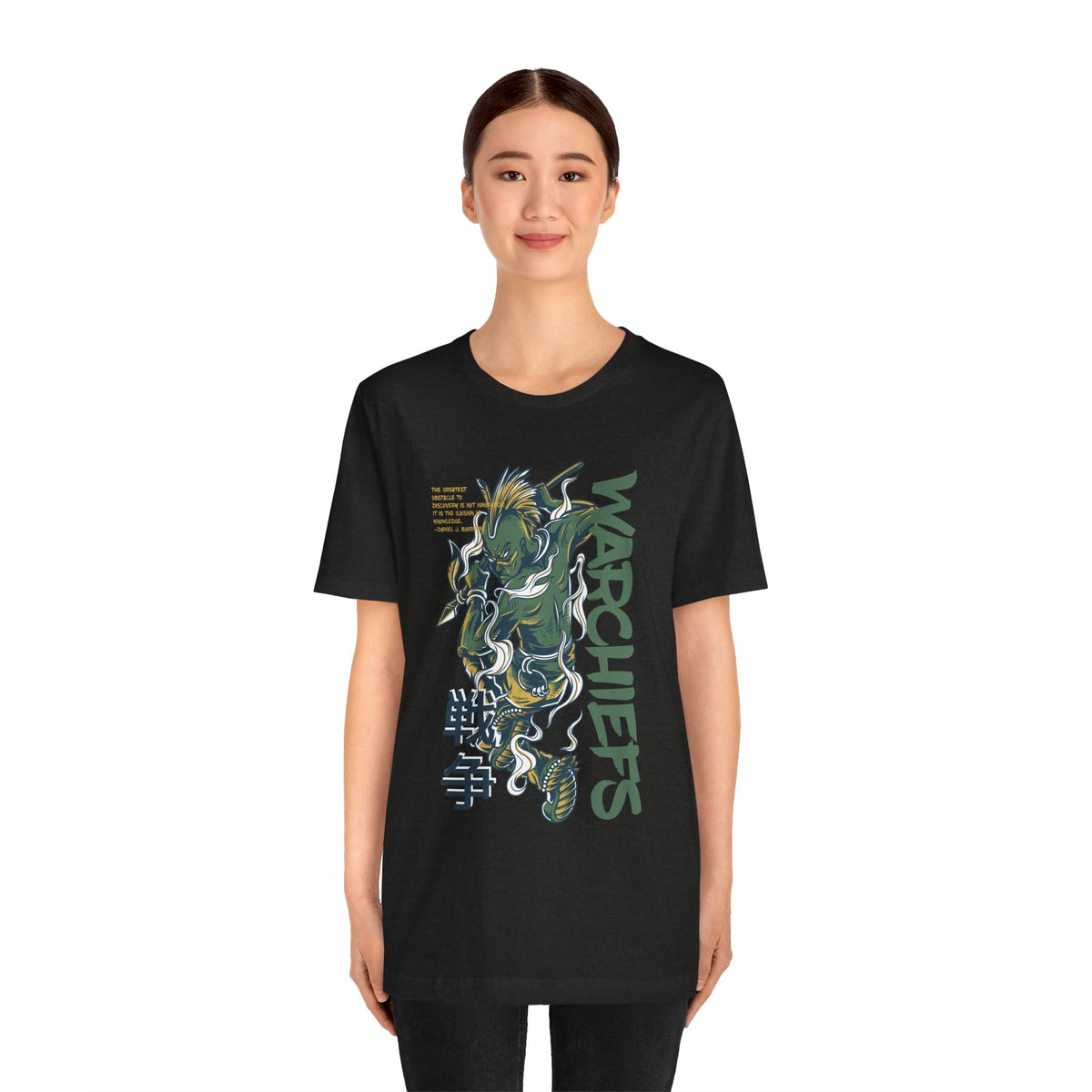 Marchiefs Warrior Tee — Japanese-Style Ninja Graphic Shirt
