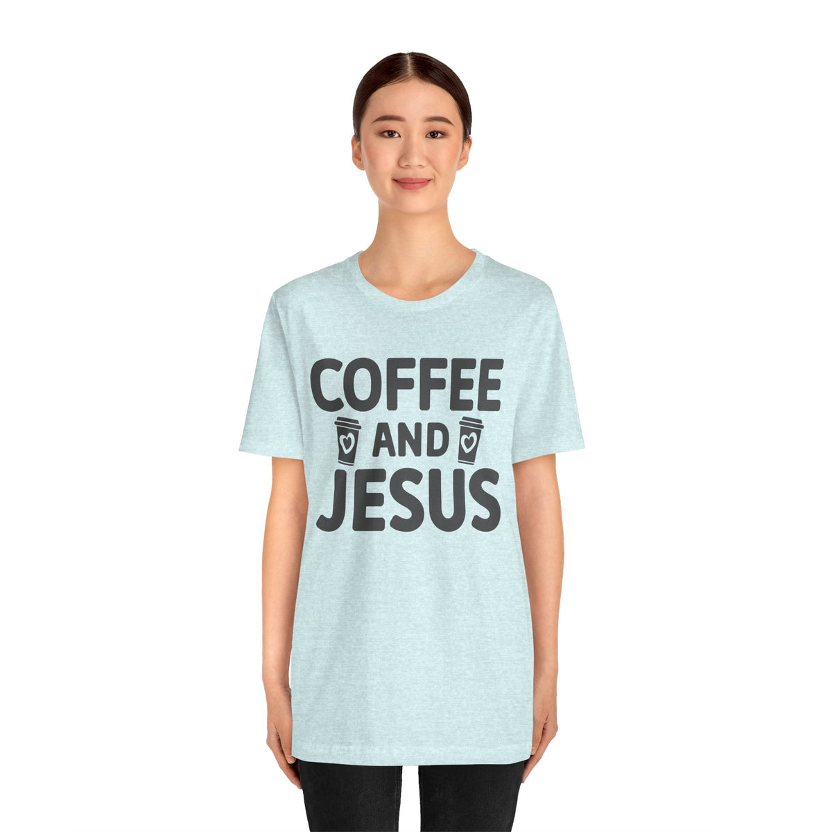 Coffee and Jesus T-Shirt — Christian Faith Graphic Tee