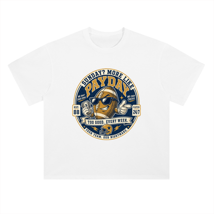 Payday Football Graphic Drop Shoulder Tee