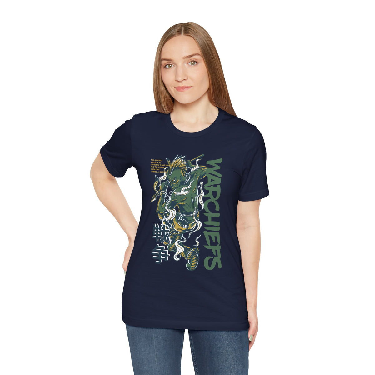 Marchiefs Warrior Tee — Japanese-Style Ninja Graphic Shirt