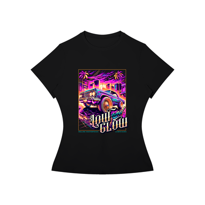 Low Glow Women’s Slim-Fit Graphic Tee