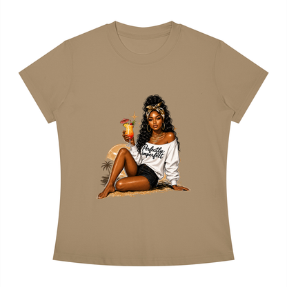 Perfectly Imperfect Women’s Slim-Fit Graphic Tee
