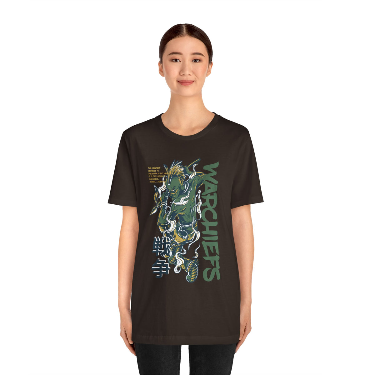 Marchiefs Warrior Tee — Japanese-Style Ninja Graphic Shirt