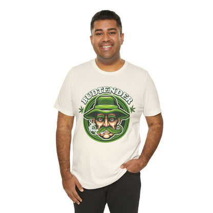 Budtender Graphic Tee – Retro Smoking Stoner Design