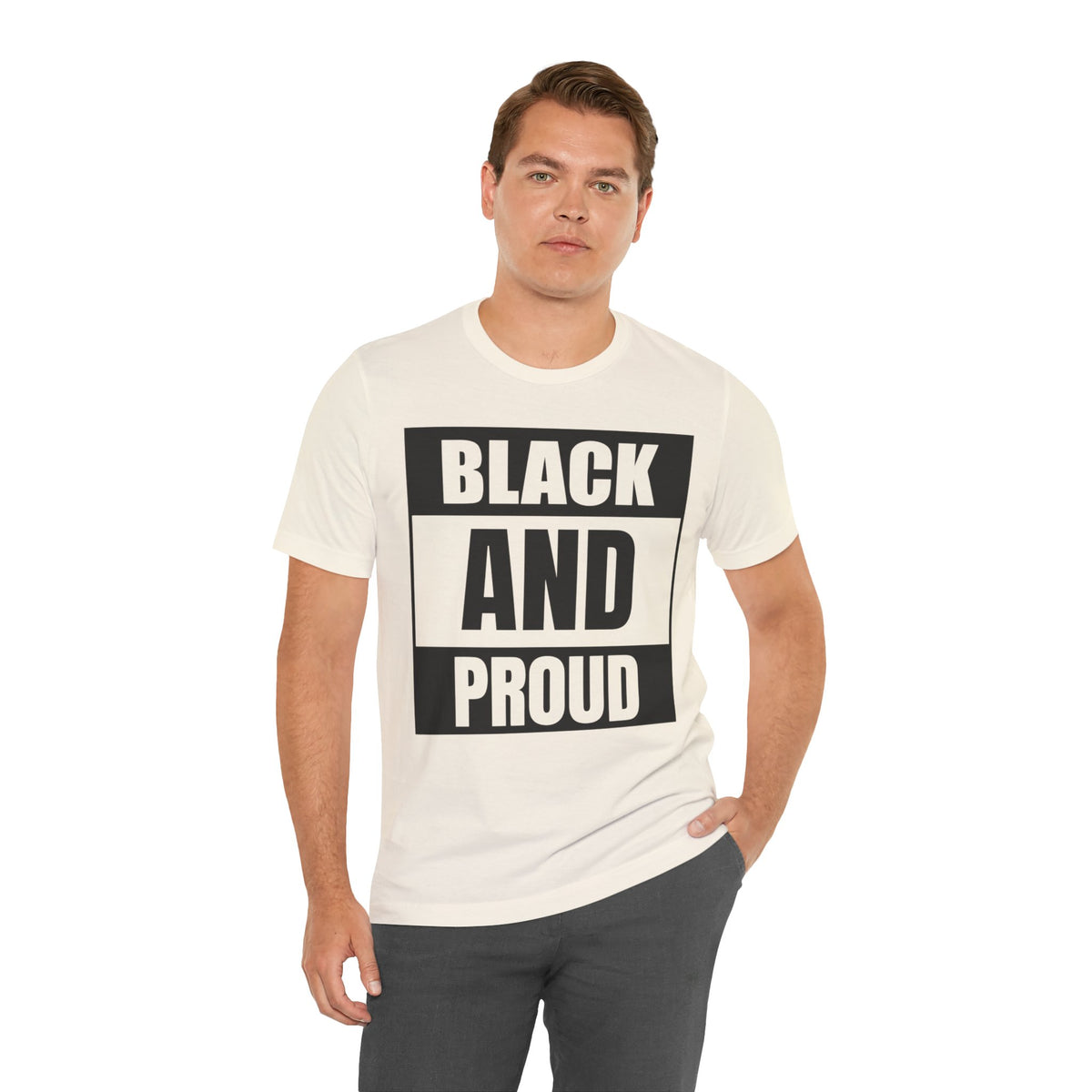 Black and Proud T-Shirt — Bold Black Empowerment Tee