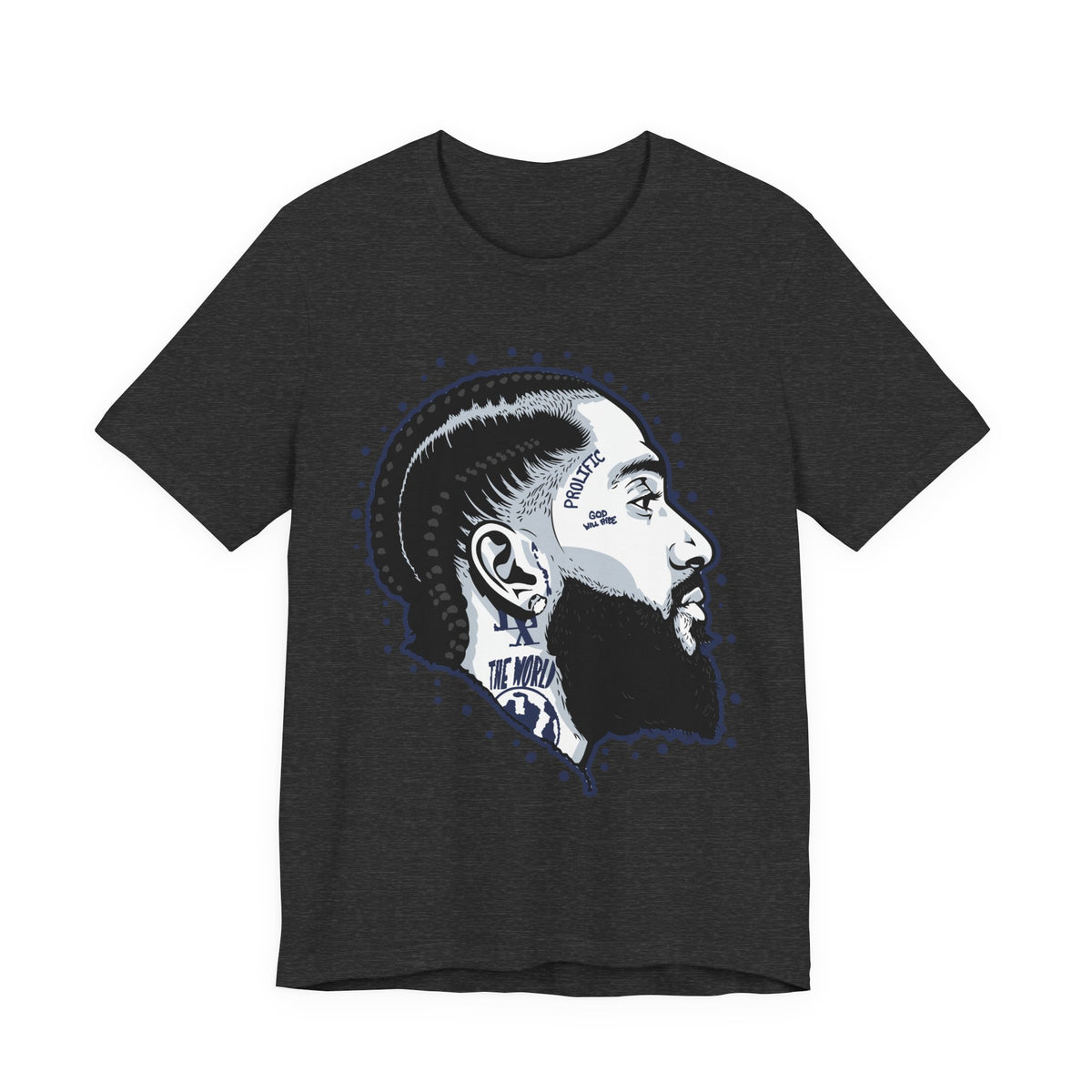 NIP HUSSLE PROLIFIC HIP HOP ARTIST GRAPHIC T SHIRT