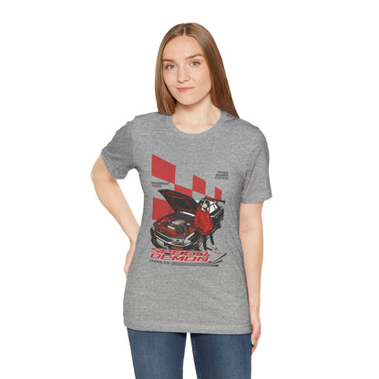 JDM Demon Street Racing T‑Shirt — Retro Car Anime Graphic Tee