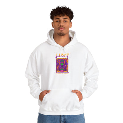 Lust Tarot Hoodie — Psychedelic Arcana Graphic Pullover