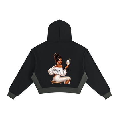 Limited Edition Champagne Woman Graphic Hoodie