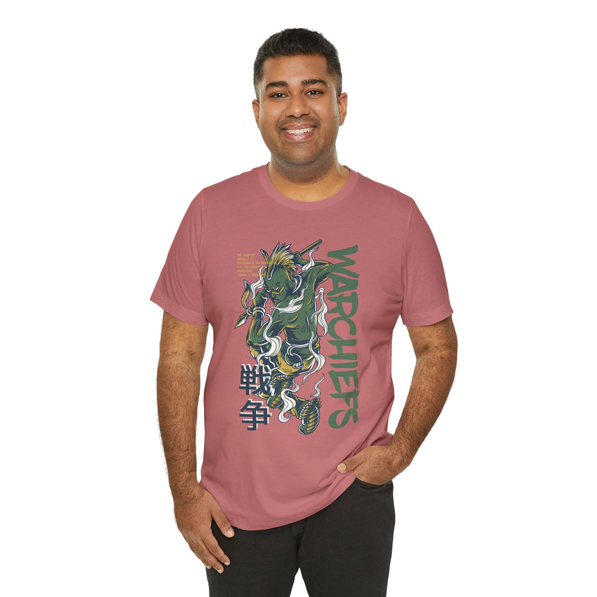 Marchiefs Warrior Tee — Japanese-Style Ninja Graphic Shirt