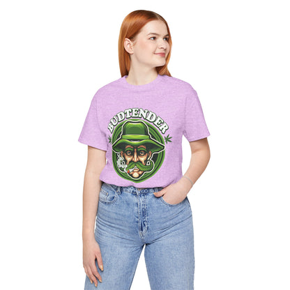 Budtender Graphic Tee – Retro Smoking Stoner Design
