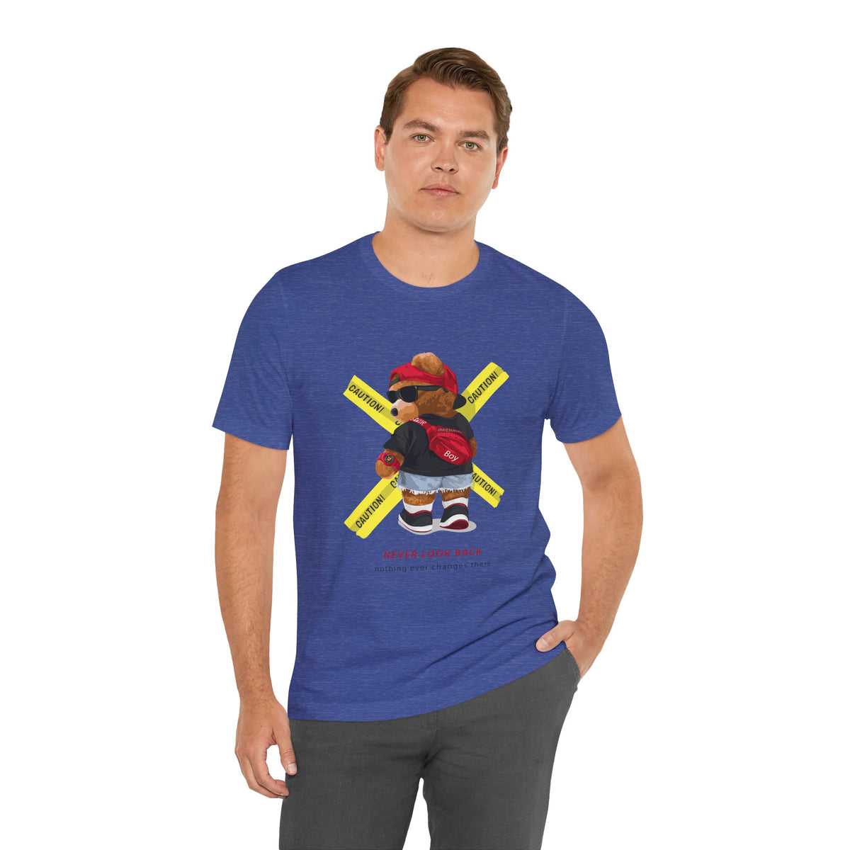 Teddy Bear 'Never Look Back' Graphic Tee