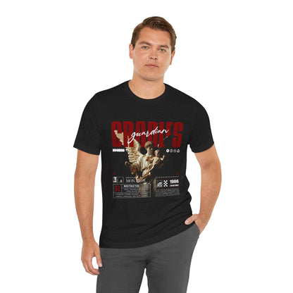 Guardian Angels Graphic Tee — 'Bodies' Vintage Statue Streetwear Shirt