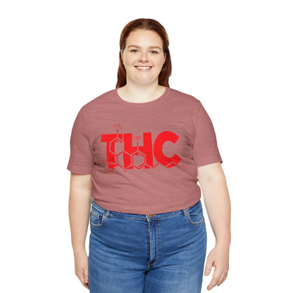 THC Molecule T-Shirt — Chemistry Graphic Cannabis Tee