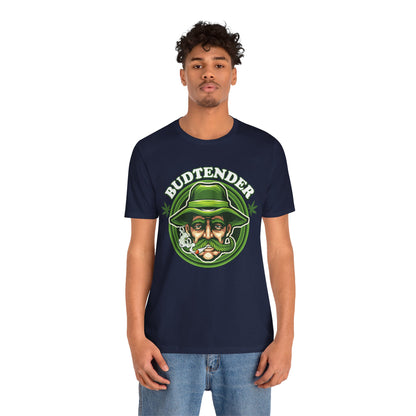 Budtender Graphic Tee – Retro Smoking Stoner Design
