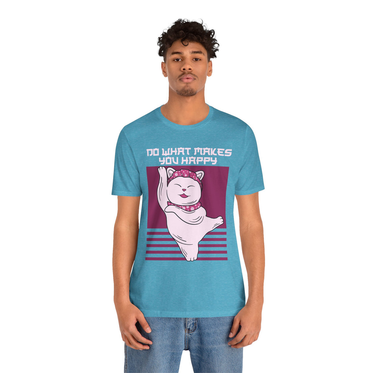 Do What Makes You Happy Cat Tee