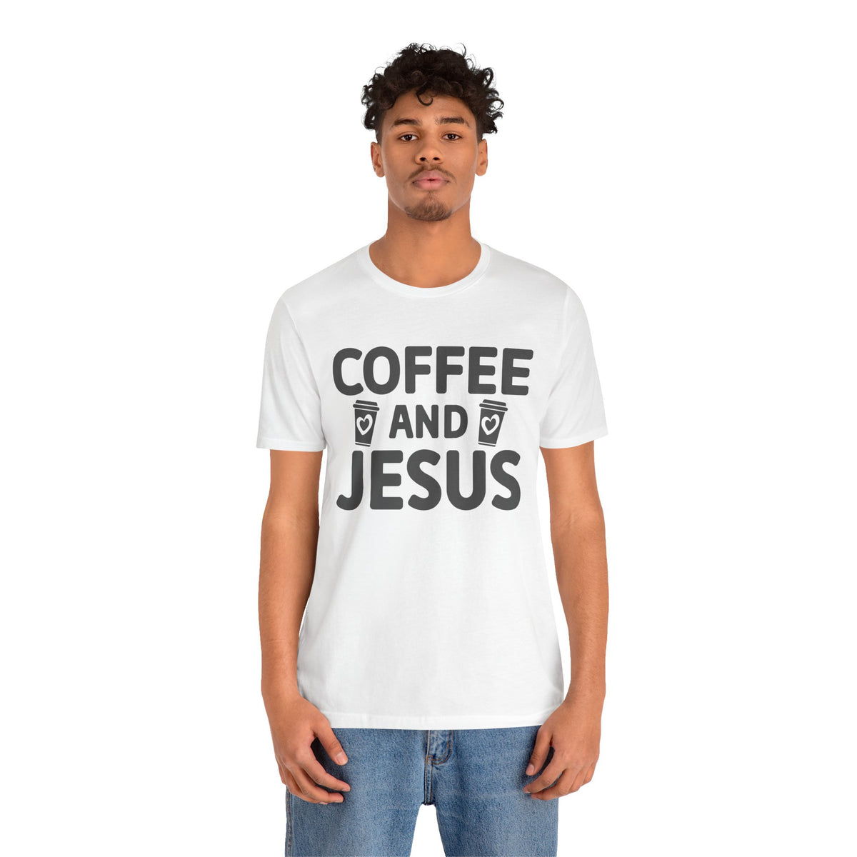 Coffee and Jesus T-Shirt — Christian Faith Graphic Tee