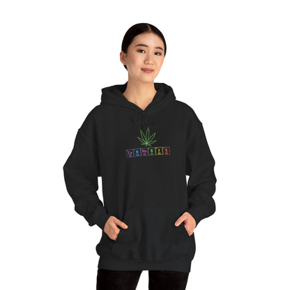 Minimalist Pastel Tarot Hoodie — "Chill" Crystal Grid Graphic