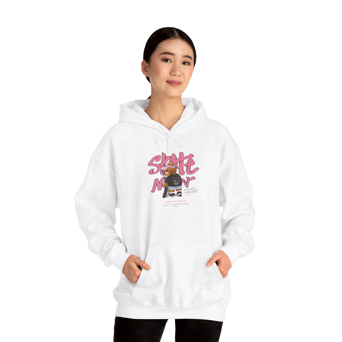Skate Mom Hoodie – Graphic Skateboarding Mother's Day Pullover
