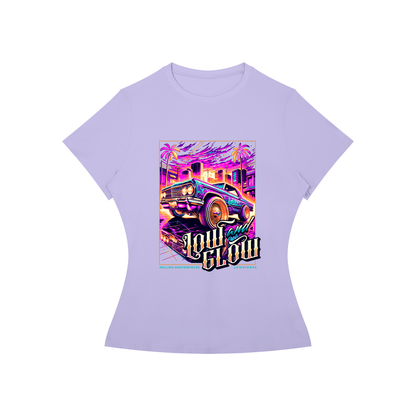 Low Glow Women’s Slim-Fit Graphic Tee