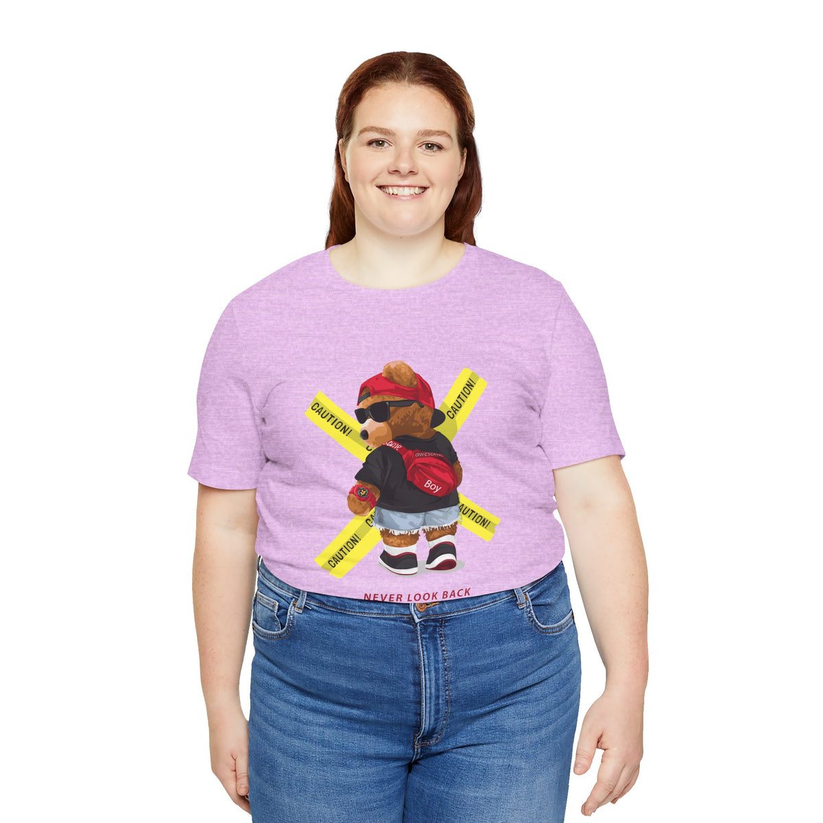 Teddy Bear 'Never Look Back' Graphic Tee