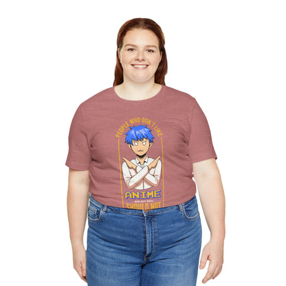 Anime Skeptic T‑Shirt — "People Who Don’t Like Anime Should Not Be Trusted" Graphic Tee