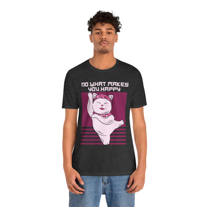 Do What Makes You Happy Cat Tee