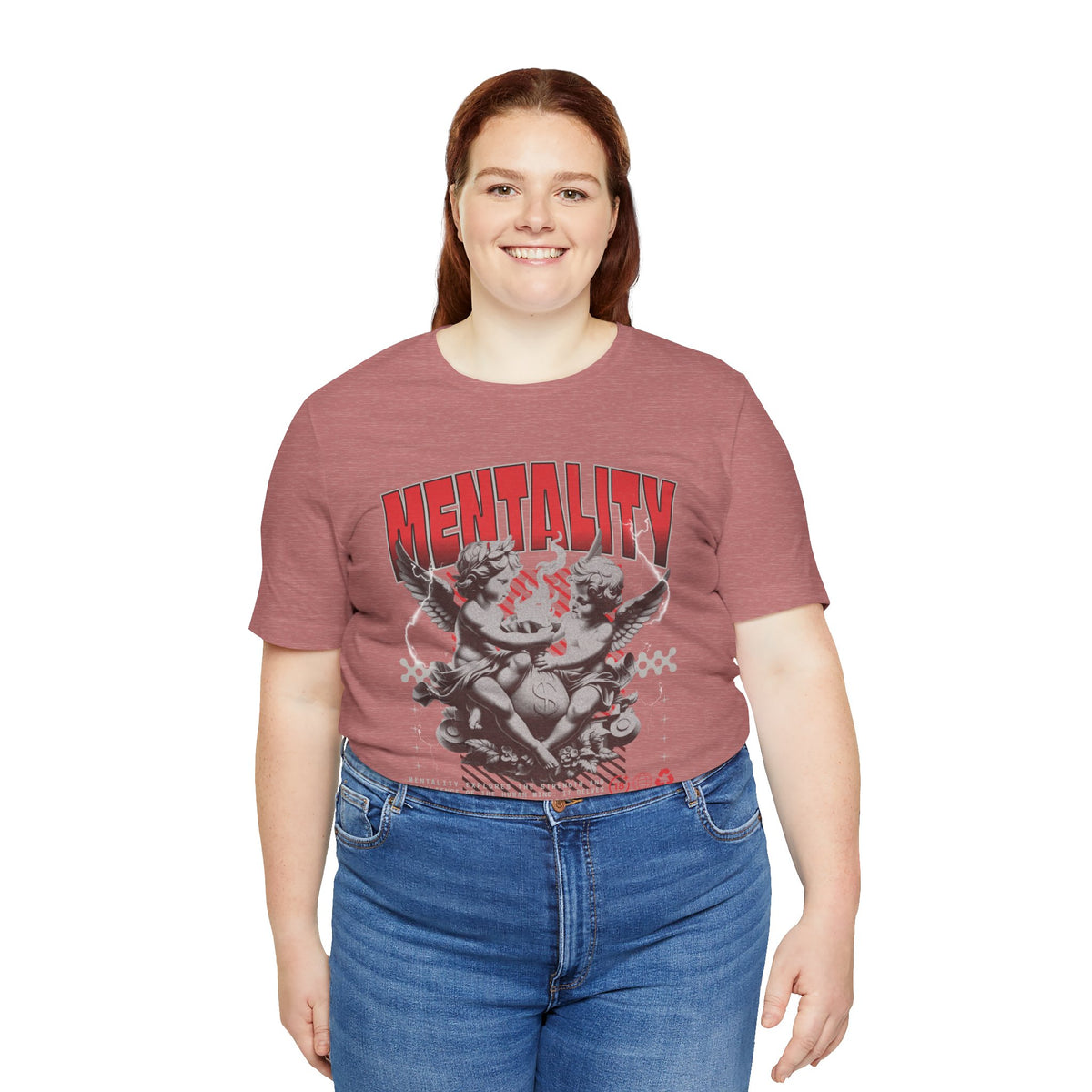 Mentality Graphic Tee — Vintage Cherub Skate Art Shirt