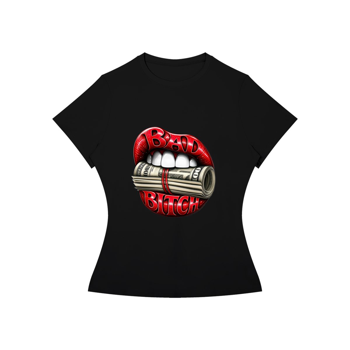 Bad Bitch Women’s Slim-Fit Statement Tee