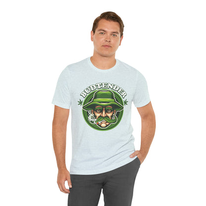 Budtender Graphic Tee – Retro Smoking Stoner Design