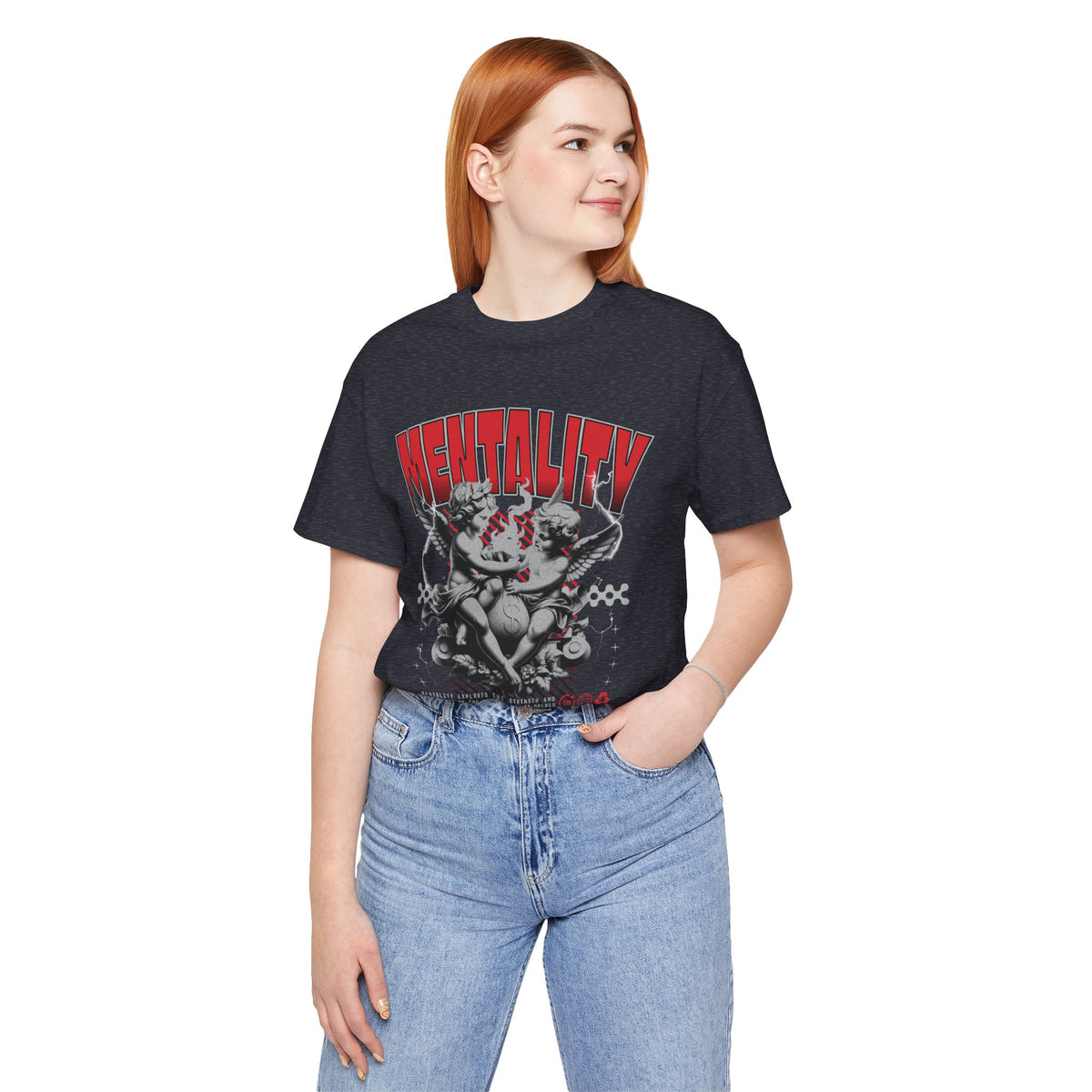Mentality Graphic Tee — Vintage Cherub Skate Art Shirt