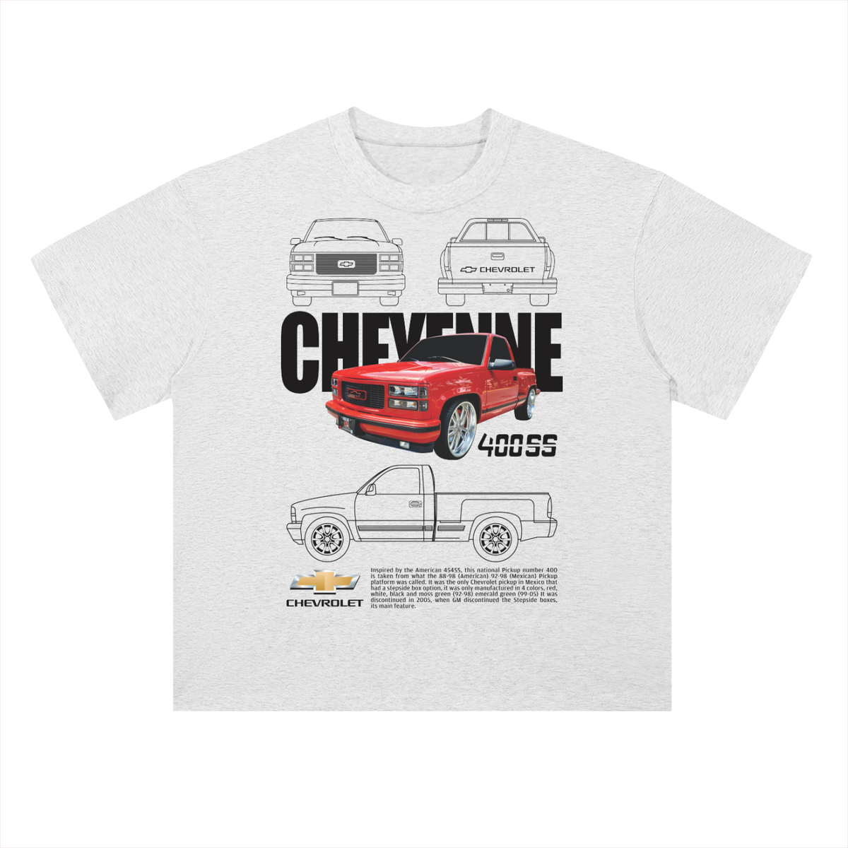 CHEVROLET CHEYENNE PICK UP T-Shirt