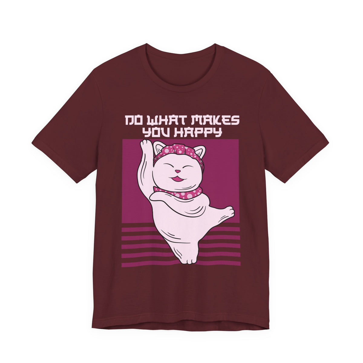 Do What Makes You Happy Cat Tee
