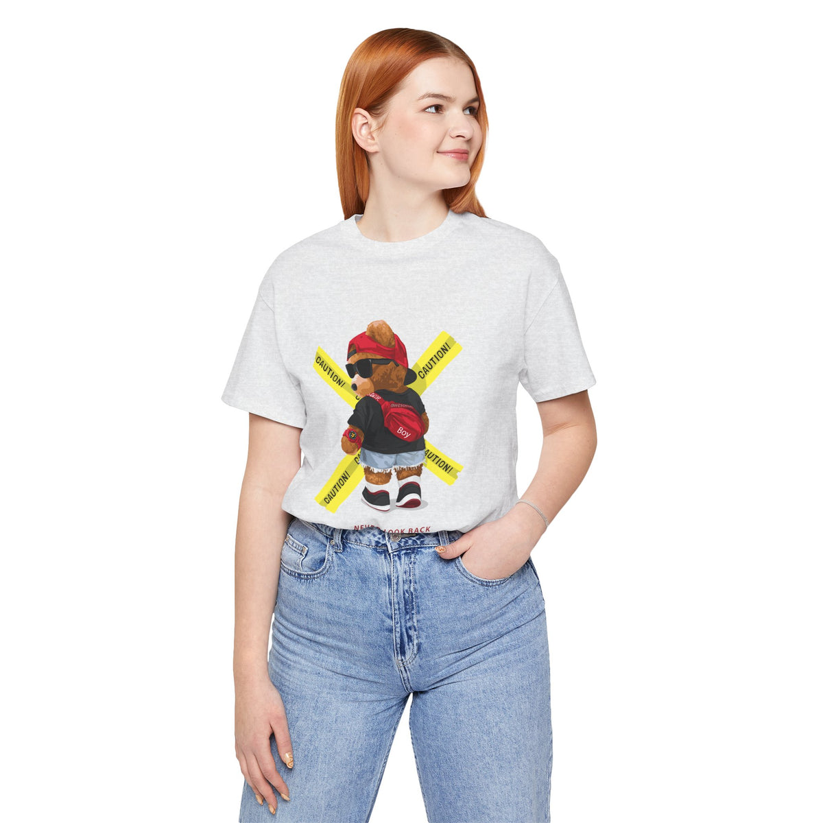 Teddy Bear 'Never Look Back' Graphic Tee