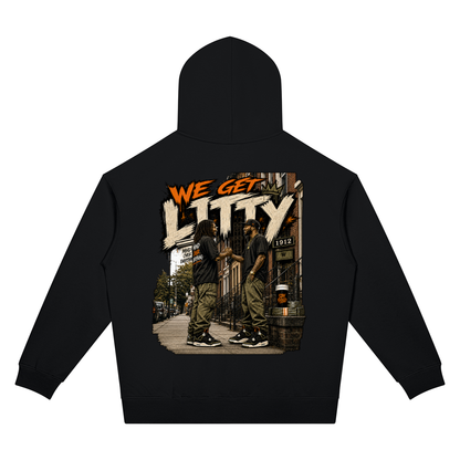 We Get Litty Two-Sided Graphic Hoodie