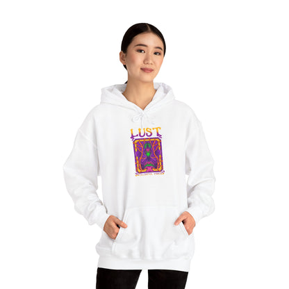 Lust Tarot Hoodie — Psychedelic Arcana Graphic Pullover