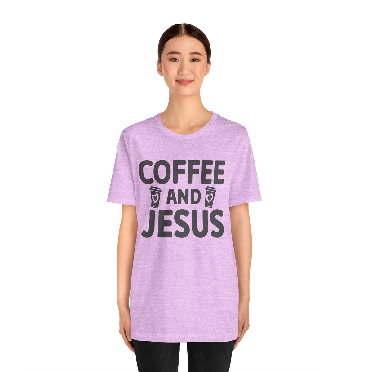 Coffee and Jesus T-Shirt — Christian Faith Graphic Tee